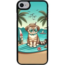 iPhone 7 / 8 / SE (2020, 2022) Case Hülle - Chat Surf Stil