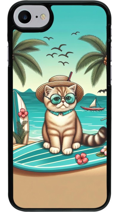 iPhone 7 / 8 / SE (2020, 2022) Case Hülle - Chat Surf Stil