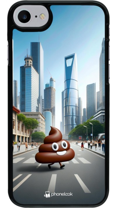 iPhone 7 / 8 / SE (2020, 2022) Case Hülle - Kackhaufen Emoji Spaziergang