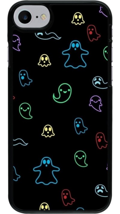 iPhone 7 / 8 / SE (2020, 2022) Case Hülle - Halloween 2024 colorful ghosts