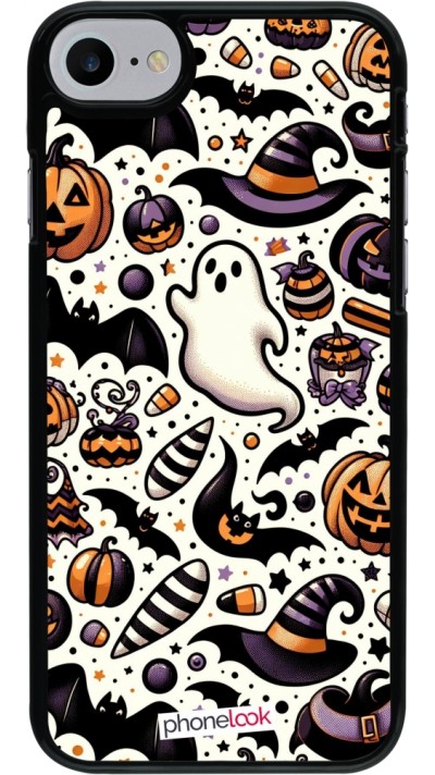 iPhone 7 / 8 / SE (2020, 2022) Case Hülle - Halloween 2024 Niedliches Muster