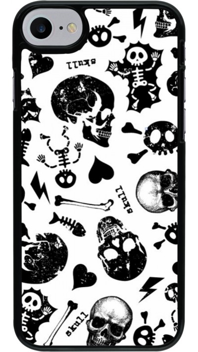 iPhone 7 / 8 / SE (2020, 2022) Case Hülle - Halloween 2024 skeleton mix