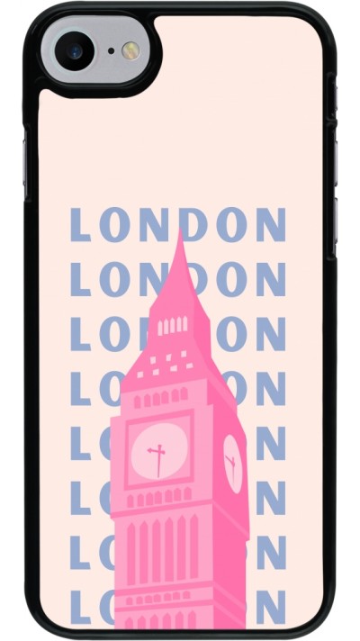 iPhone 7 / 8 / SE (2020, 2022) Case Hülle - London Pink Print