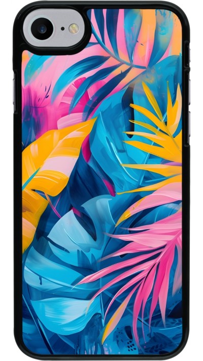 iPhone 7 / 8 / SE (2020, 2022) Case Hülle - Palms Blue