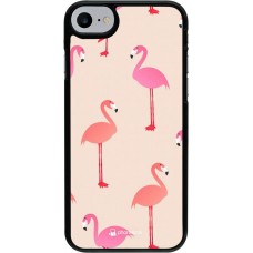 Hülle iPhone 7 / 8 / SE (2020, 2022) - Pink Flamingos Pattern