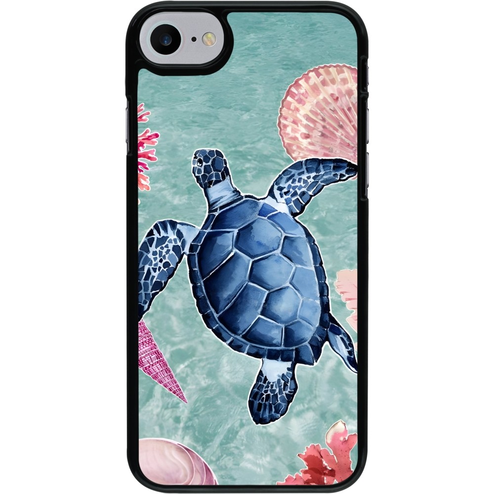 iPhone 7 / 8 / SE (2020, 2022) Case Hülle - Preppy Turtle