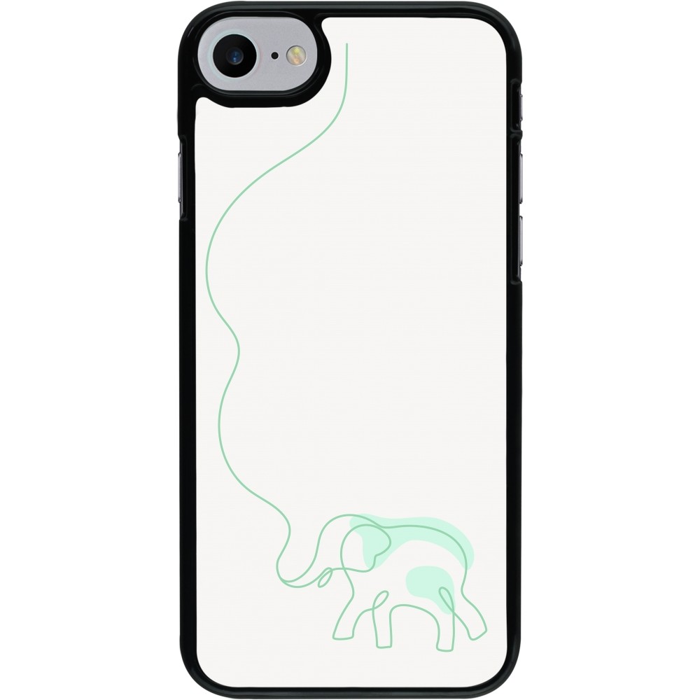 iPhone 7 / 8 / SE (2020, 2022) Case Hülle - Spring 23 baby elephant