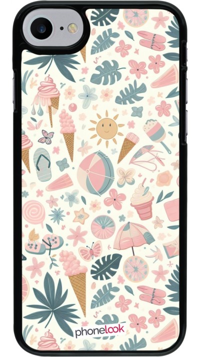 iPhone 7 / 8 / SE (2020, 2022) Case Hülle - Sommer Pink Muster