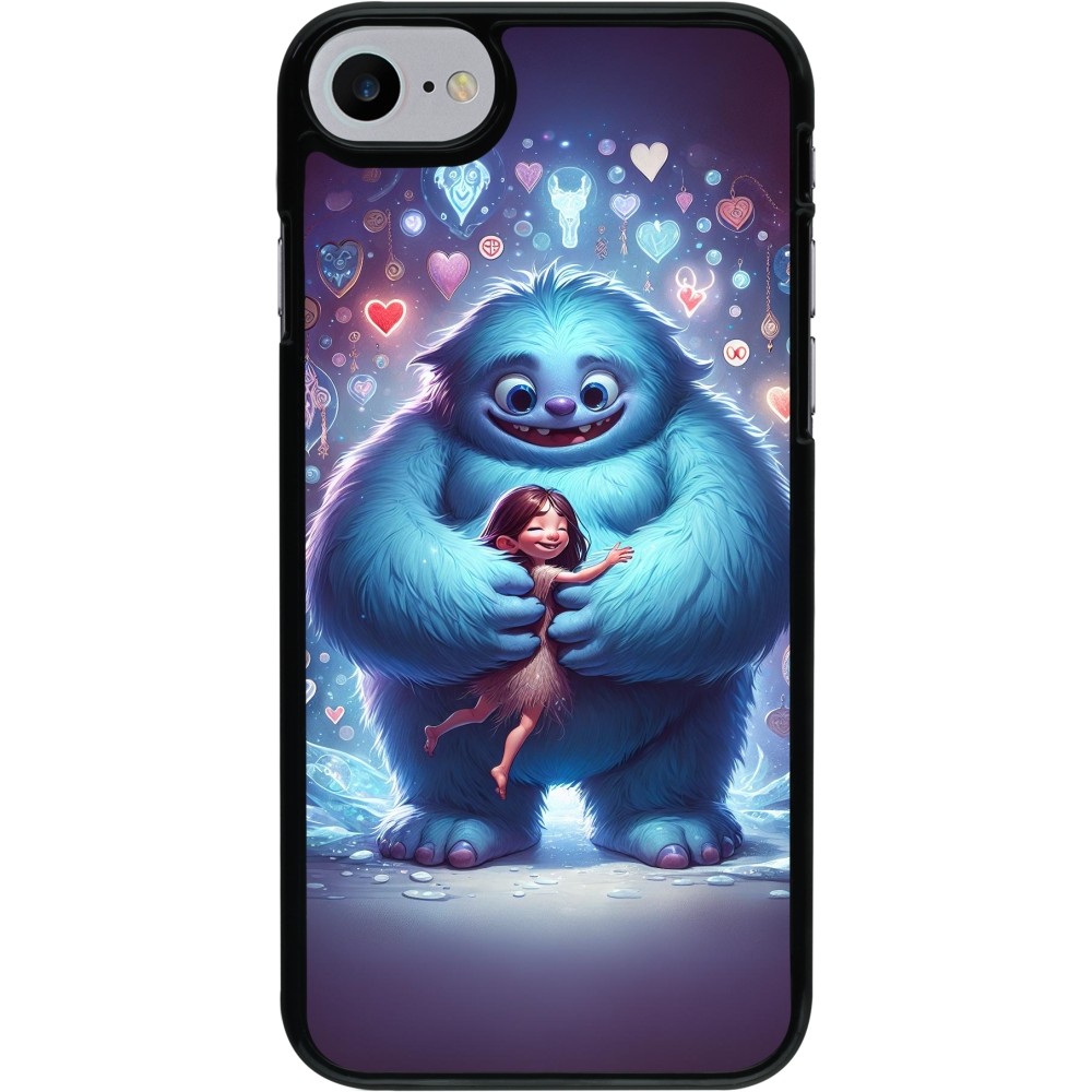 iPhone 7 / 8 / SE (2020, 2022) Case Hülle - Valentin 2024 Flauschige Liebe