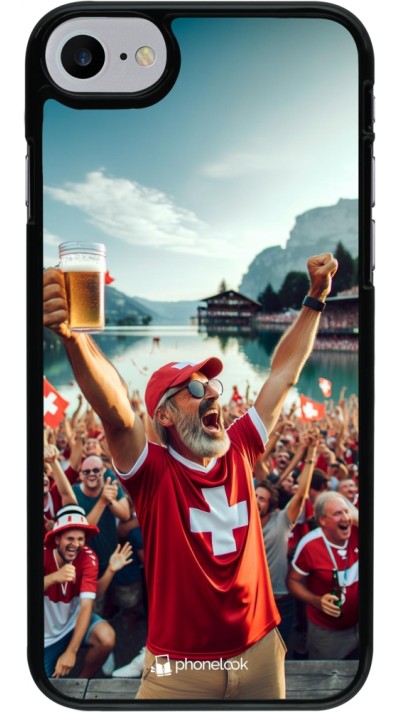 iPhone 7 / 8 / SE (2020, 2022) Case Hülle - Schweizer Sieg Fanzone Euro 2024