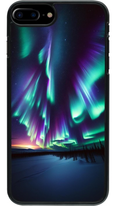 iPhone 7 Plus / 8 Plus Case Hülle - Funkelndes Nordlicht