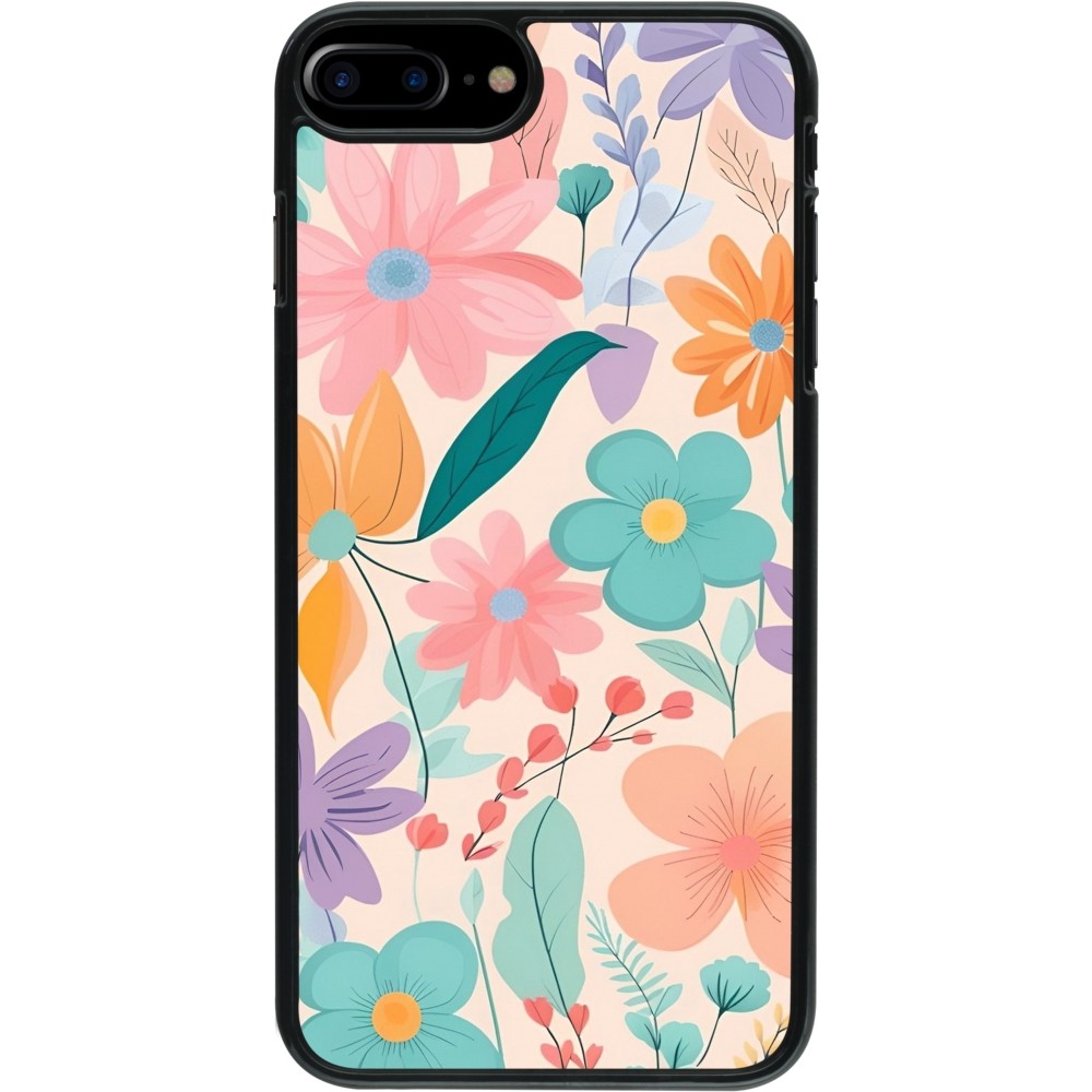 iPhone 7 Plus / 8 Plus Case Hülle - Easter 2024 spring flowers