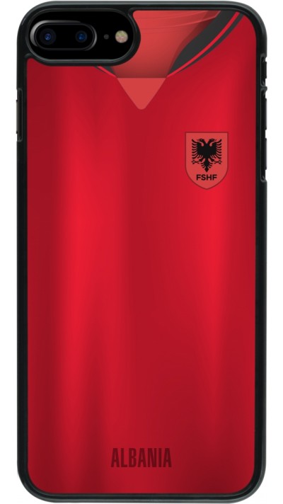 iPhone 7 Plus / 8 Plus Case Hülle - Albanien personalisierbares Fussballtrikot