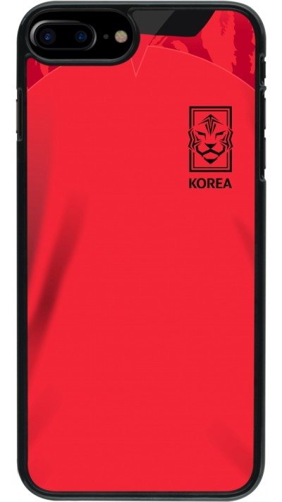 iPhone 7 Plus / 8 Plus Case Hülle - Südkorea 2022 personalisierbares Fussballtrikot