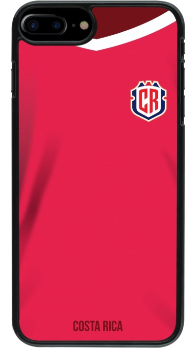 iPhone 7 Plus / 8 Plus Case Hülle - Costa Rica 2022 personalisierbares Fussballtrikot