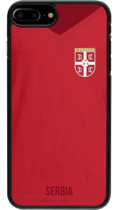 iPhone 7 Plus / 8 Plus Case Hülle - Serbien 2022 personalisierbares Fussballtrikot