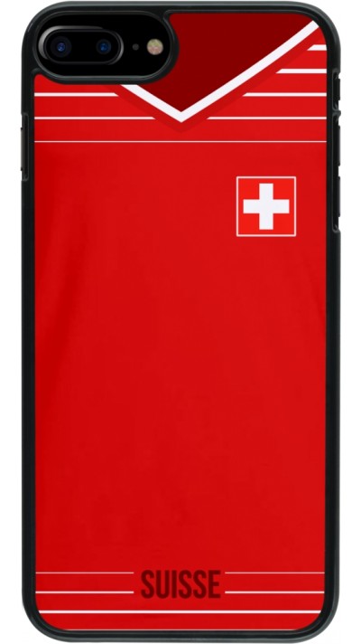 Hülle iPhone 7 Plus / 8 Plus - Football shirt Switzerland 2022