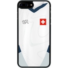 iPhone 7 Plus / 8 Plus Case Hülle - Schweiz Away personalisierbares Fussballtrikot