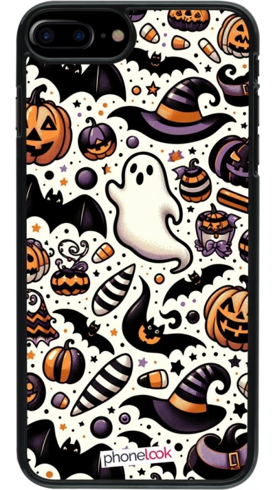 iPhone 7 Plus / 8 Plus Case Hülle - Halloween 2024 Niedliches Muster