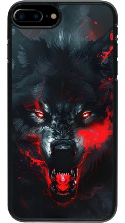 iPhone 7 Plus / 8 Plus Case Hülle - Halloween 2024 mad werewolf