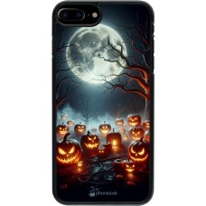 iPhone 7 Plus / 8 Plus Case Hülle - Halloween 2024 Viele Kuerbisse