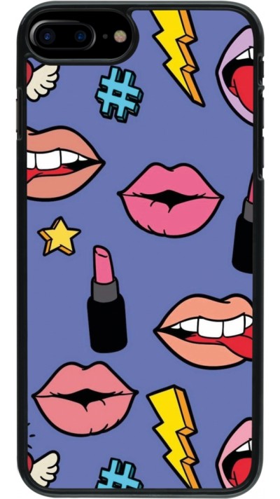 iPhone 7 Plus / 8 Plus Case Hülle - Lips and lipgloss