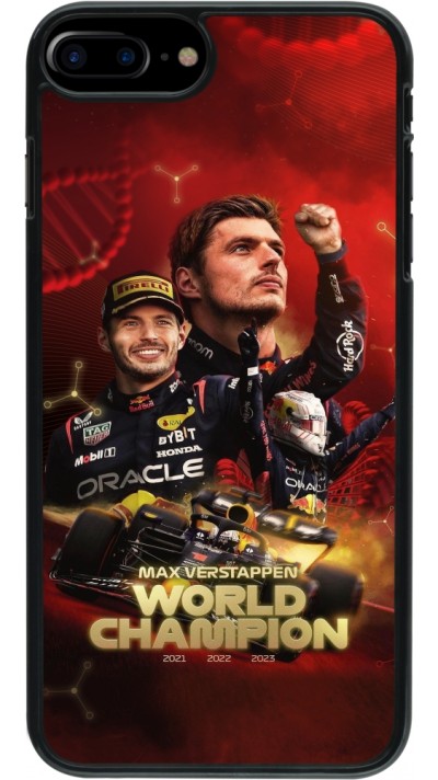 iPhone 7 Plus / 8 Plus Case Hülle - Max Verstappen Champion 2023