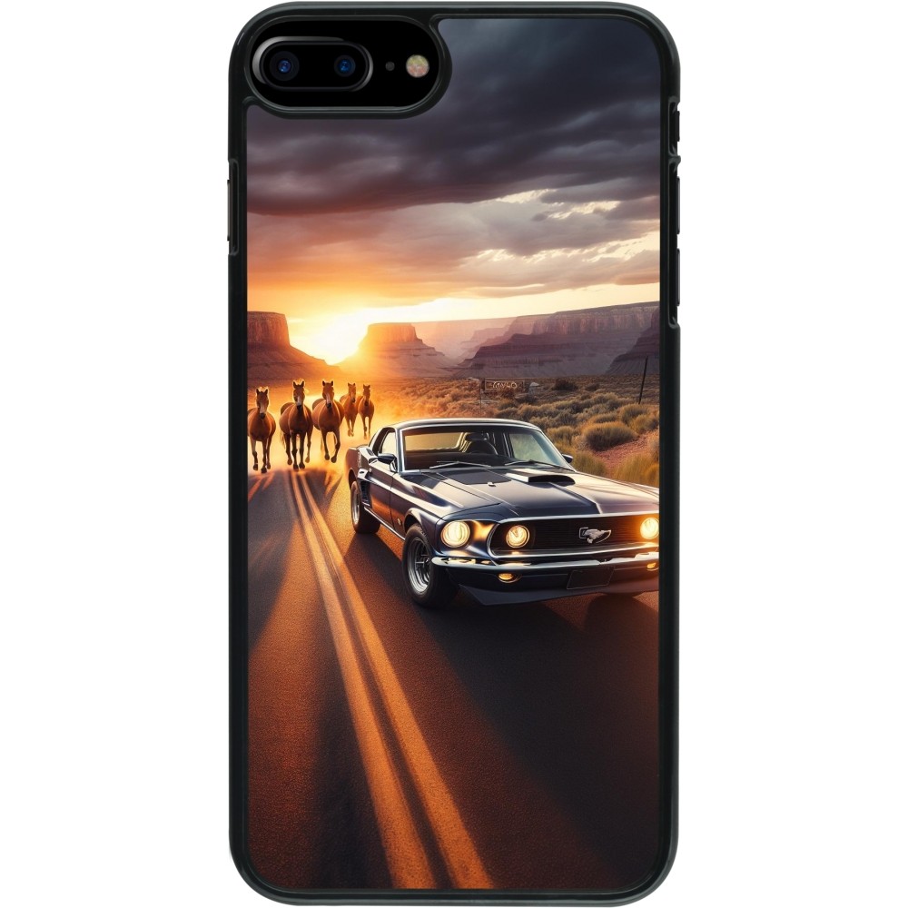 iPhone 7 Plus / 8 Plus Case Hülle - Mustang 69 Grand Canyon