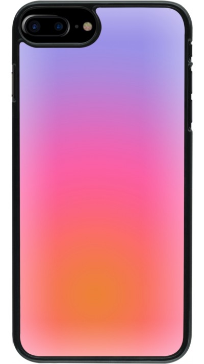 iPhone 7 Plus / 8 Plus Case Hülle - Orange Pink Blue Gradient