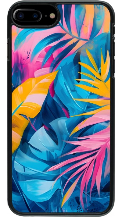 iPhone 7 Plus / 8 Plus Case Hülle - Palms Blue