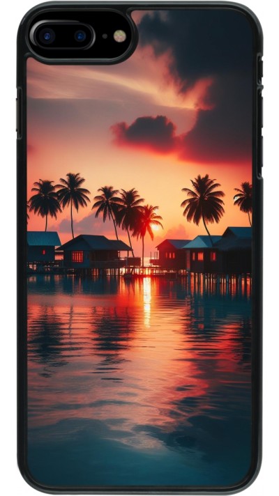 iPhone 7 Plus / 8 Plus Case Hülle - Paradies Malediven