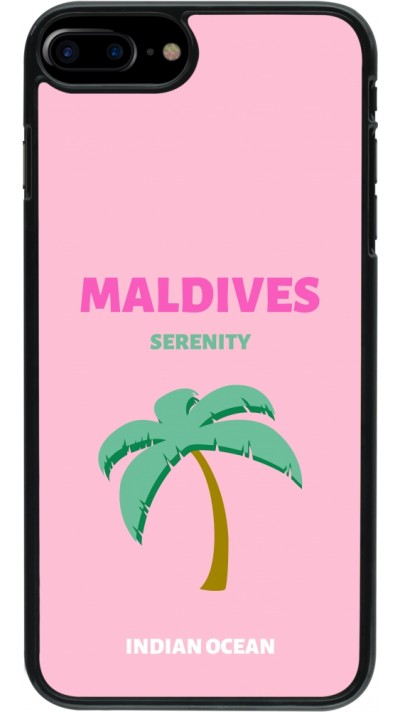 iPhone 7 Plus / 8 Plus Case Hülle - Pop Summer Destination Maldives