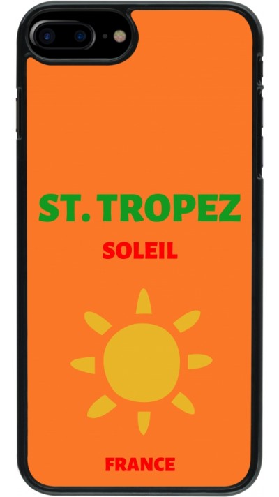 iPhone 7 Plus / 8 Plus Case Hülle - Pop Summer Destination St-Tropez