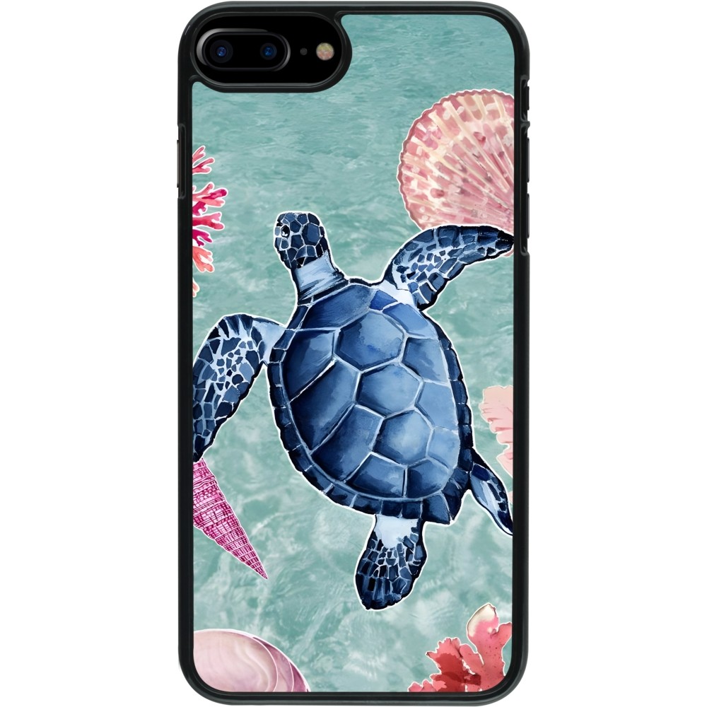 iPhone 7 Plus / 8 Plus Case Hülle - Preppy Turtle