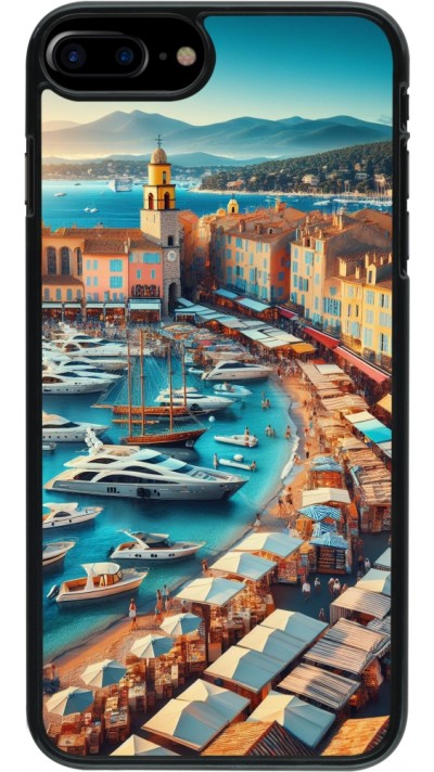 iPhone 7 Plus / 8 Plus Case Hülle - Saint-Tropez Strand