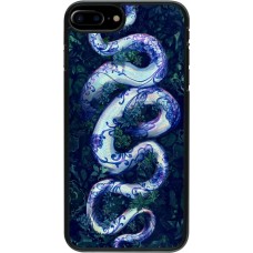 iPhone 7 Plus / 8 Plus Case Hülle - Snake Blue Anaconda