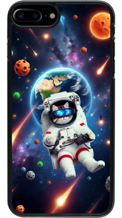 iPhone 7 Plus / 8 Plus Case Hülle - VR SpaceCat Odyssee