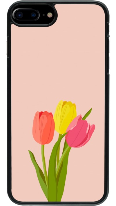 iPhone 7 Plus / 8 Plus Case Hülle - Spring 23 tulip trio