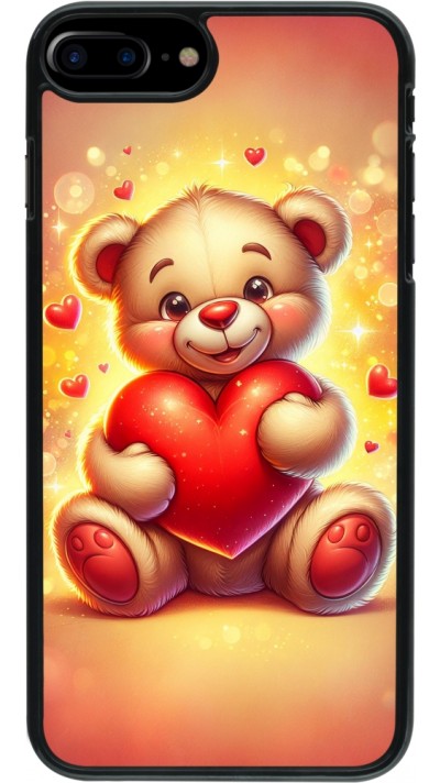 iPhone 7 Plus / 8 Plus Case Hülle - Valentin 2024 Teddy Liebe