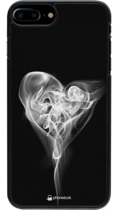 Hülle iPhone 7 Plus / 8 Plus - Valentine 2022 Black Smoke