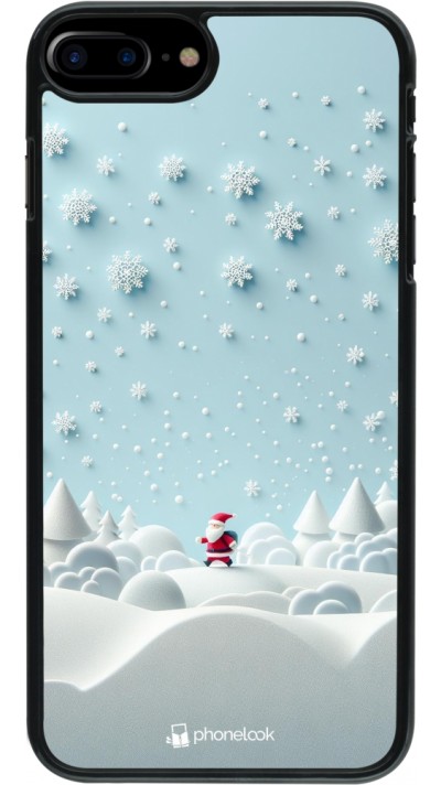 iPhone 7 Plus / 8 Plus Case Hülle - Weihnachten 2023 Kleiner Vater Schneeflocke