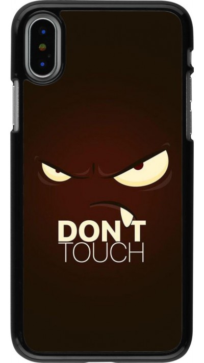 Hülle iPhone X / Xs - Angry Dont Touch