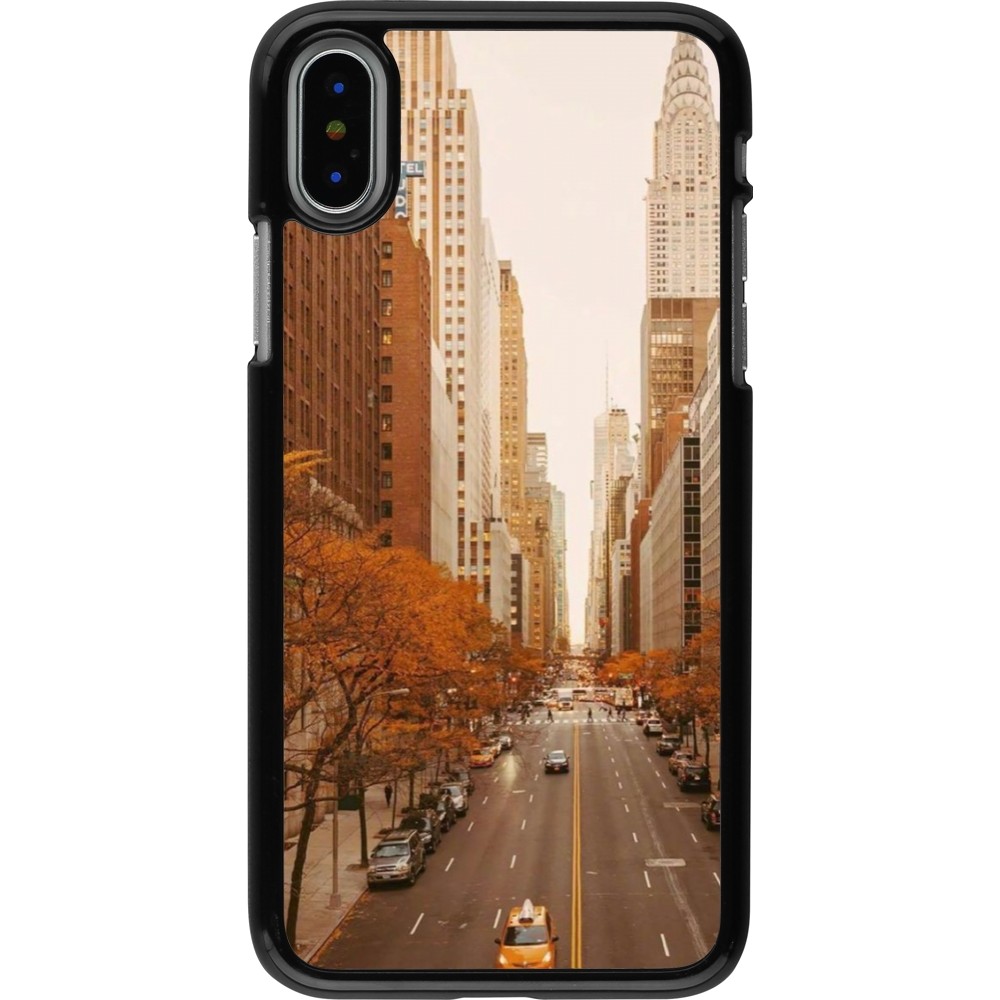 iPhone X / Xs Case Hülle - Autumn 2024 New York city