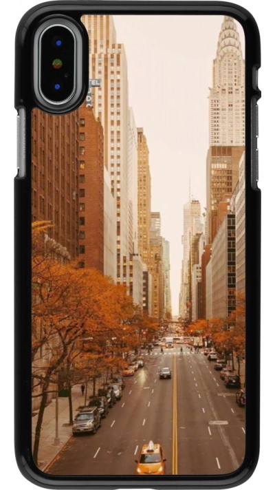 iPhone X / Xs Case Hülle - Autumn 2024 New York city