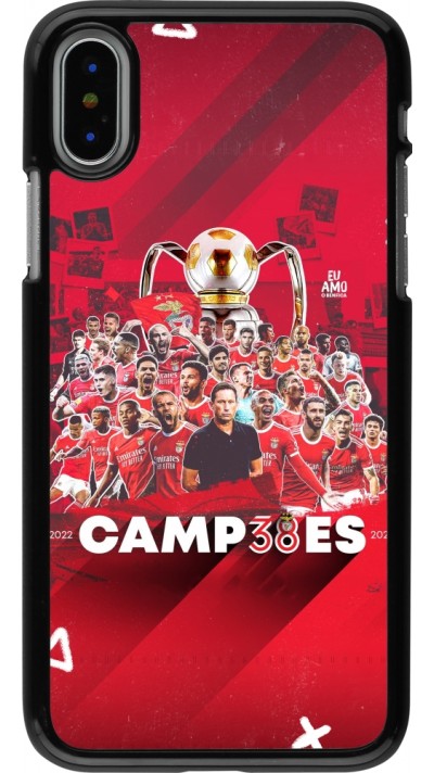 iPhone X / Xs Case Hülle - Benfica Campeoes 2023