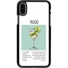 iPhone X / Xs Case Hülle - Cocktail Rezept Hugo