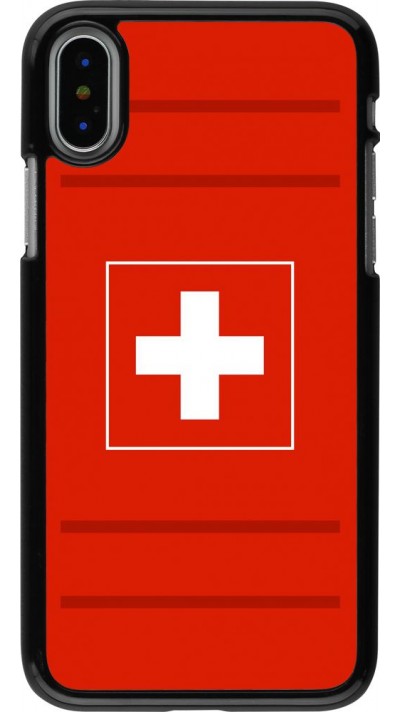 Hülle iPhone X / Xs - Euro 2020 Switzerland