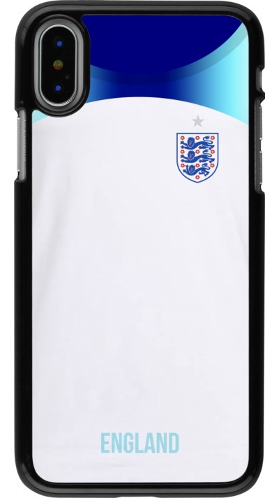 iPhone X / Xs Case Hülle - England 2022 personalisierbares Fußballtrikot