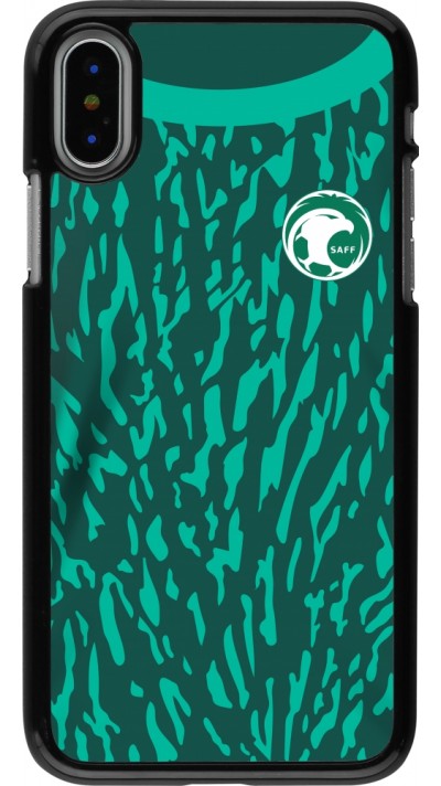 iPhone X / Xs Case Hülle - Saudi-Arabien 2022 personalisierbares Fussballtrikot