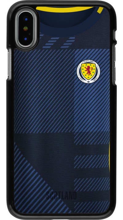 iPhone X / Xs Case Hülle - Schottland personalisierbares Fussballtrikot